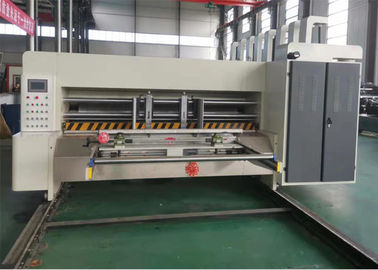 Economic Flexo Printing Slotting Machine / Four Colour Flexo Printing Machine