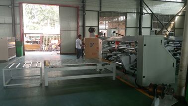 Semi Automatic Corrugated Box Stitching Machine / Carton Stapler Machine High Speed Double Piece